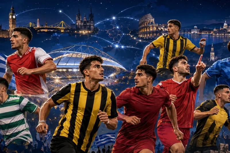 Champions League: Η πιο Ελληνική League Phase με 12 Έλληνες