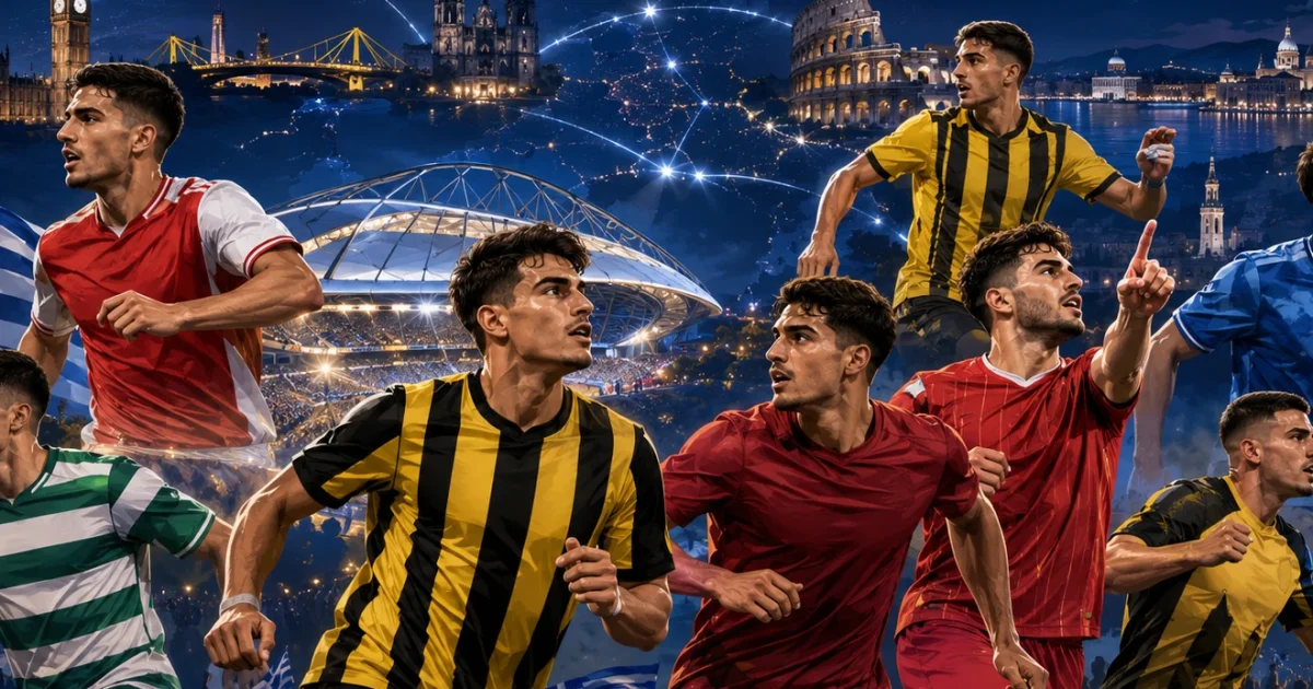 Champions League: Η πιο Ελληνική League Phase με 12 Έλληνες | Αθλητικά στο PlusTV.gr