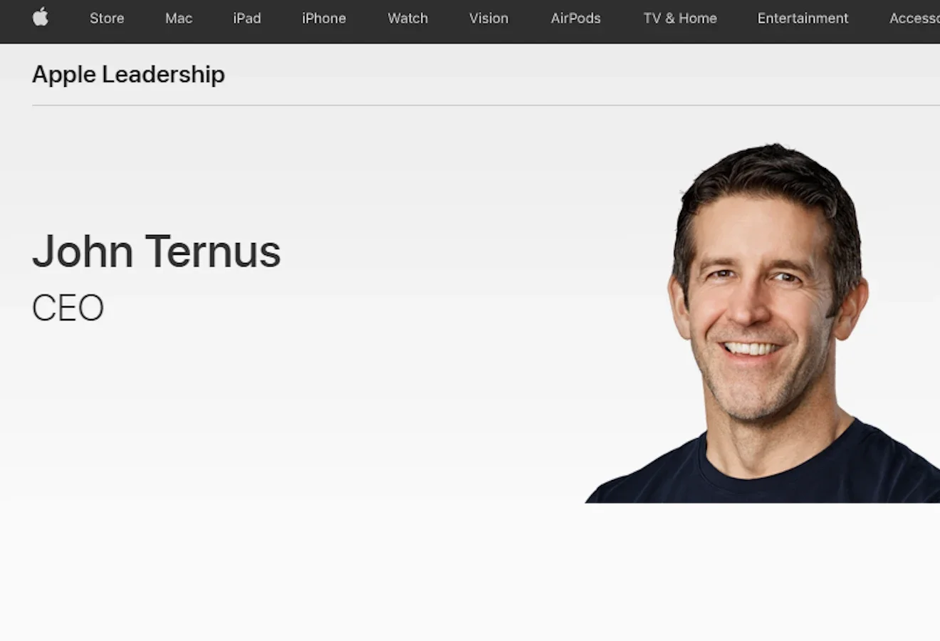 Apple, Τζον Τέρνους και νέα εποχή διοίκησης