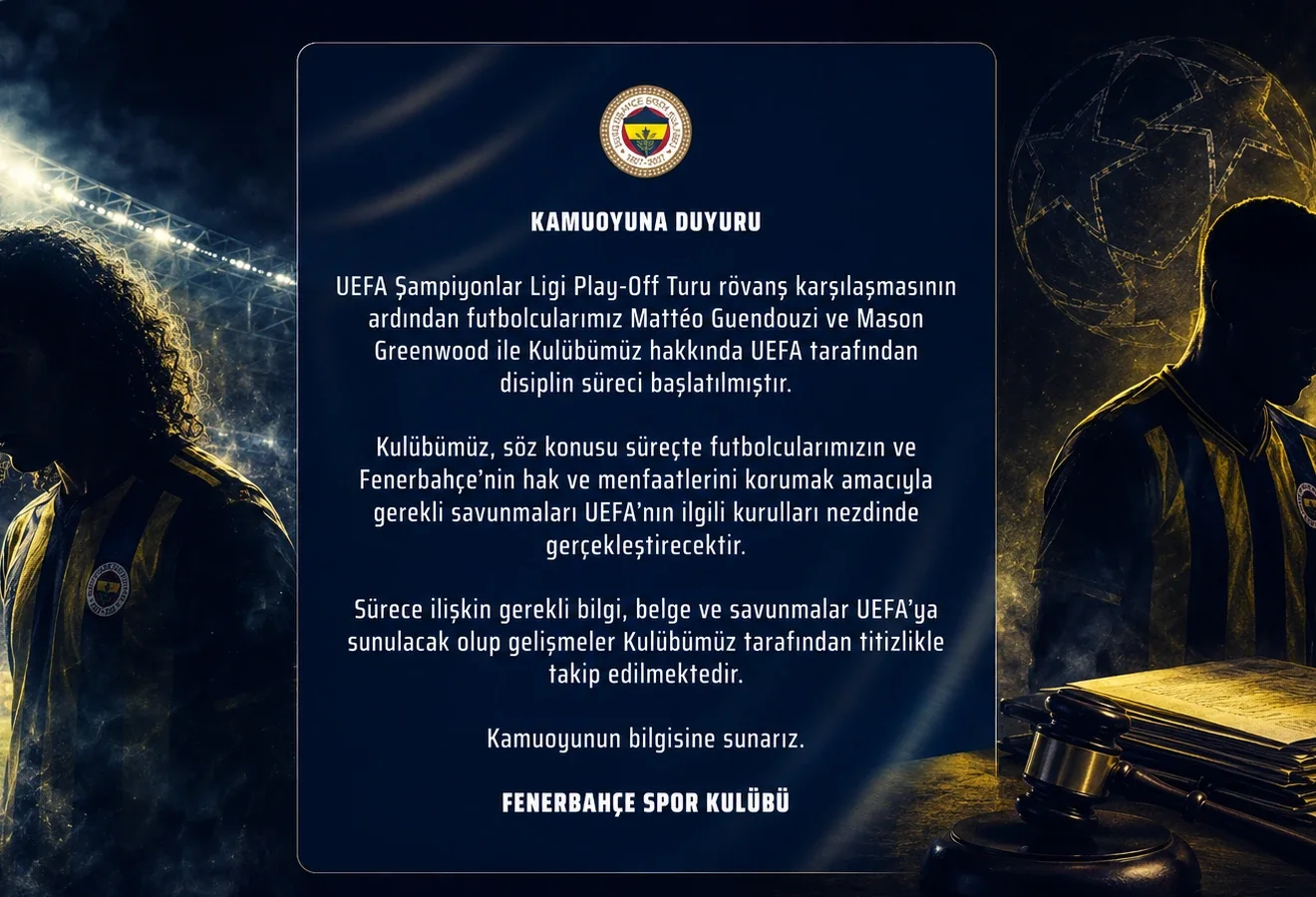 Γκεντουζί, Γκρίνγουντ και Φενέρμπαχτσε υπό εξέταση από την UEFA