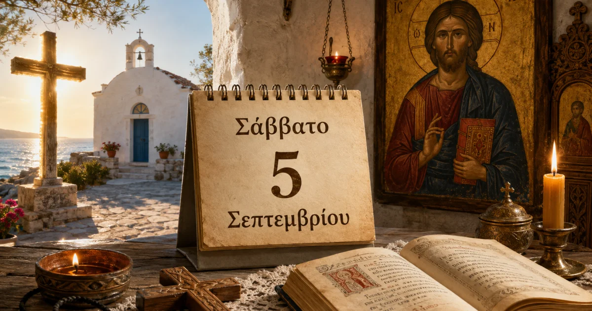 Ποιοι γιορτάζουν σήμερα 5 Σεπτεμβρίου | Αθλητικά στο PlusTV.gr