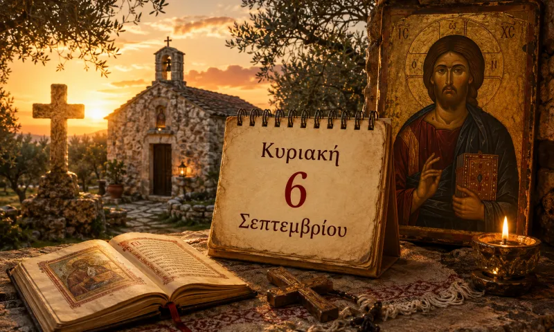 Ποιοι γιορτάζουν σήμερα – Κυριακή 6 Σεπτεμβρίου