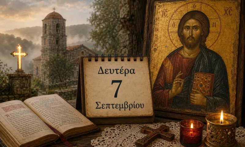 Ποιοι γιορτάζουν σήμερα – Δευτέρα 7 Σεπτεμβρίου