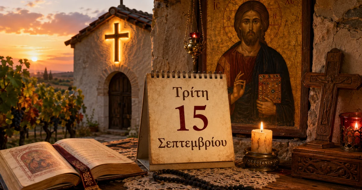 Ποιοι γιορτάζουν σήμερα 15 Σεπτεμβρίου | Αθλητικά στο PlusTV.gr