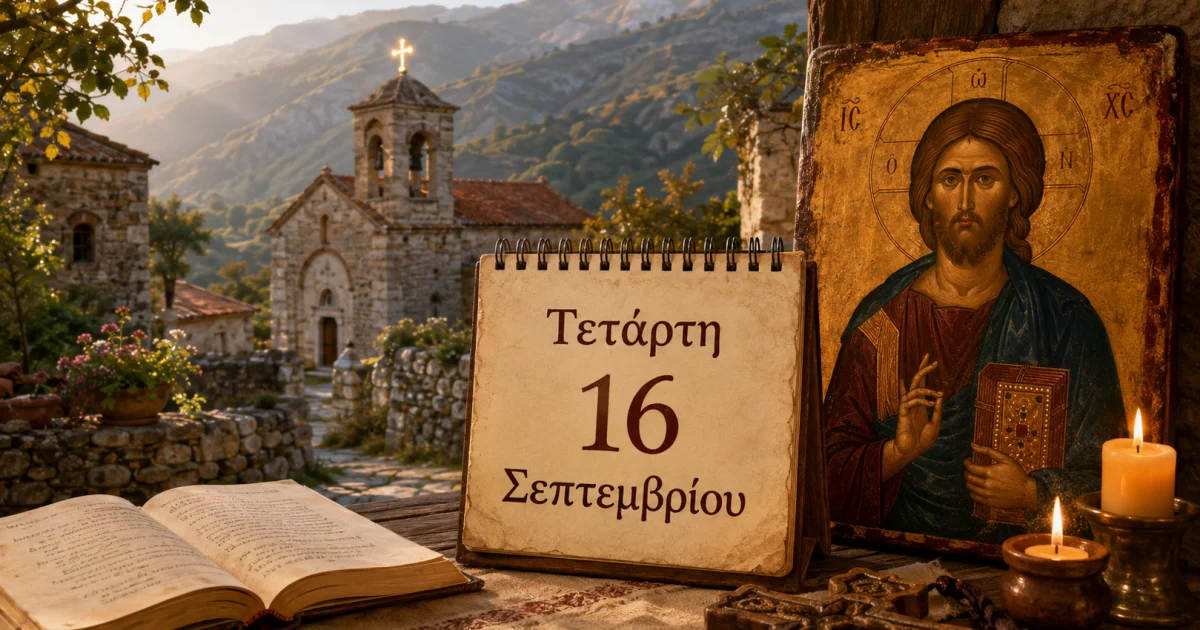 Ποιοι γιορτάζουν σήμερα 16 Σεπτεμβρίου | Αθλητικά στο LivePress.gr