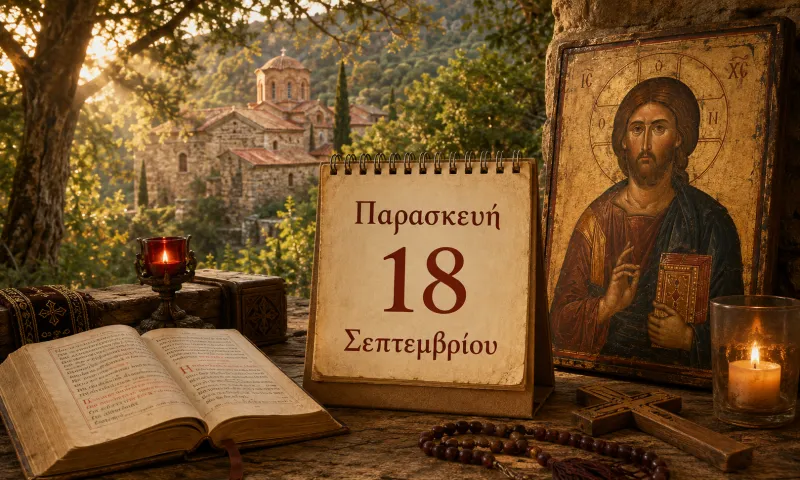 Ποιοι γιορτάζουν σήμερα – Παρασκευή 18 Σεπτεμβρίου