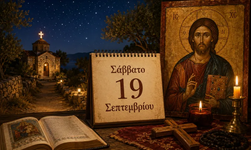 Ποιοι γιορτάζουν σήμερα – Σάββατο 19 Σεπτεμβρίου
