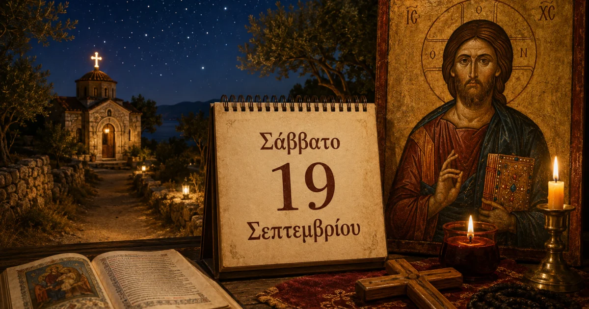 Ποιοι γιορτάζουν σήμερα 19 Σεπτεμβρίου | Αθλητικά στο LivePress.gr
