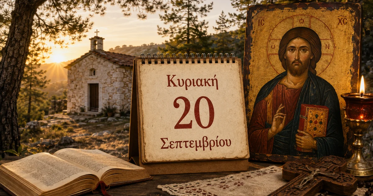 Ποιοι γιορτάζουν σήμερα 20 Σεπτεμβρίου | Αθλητικά στο LivePress.gr