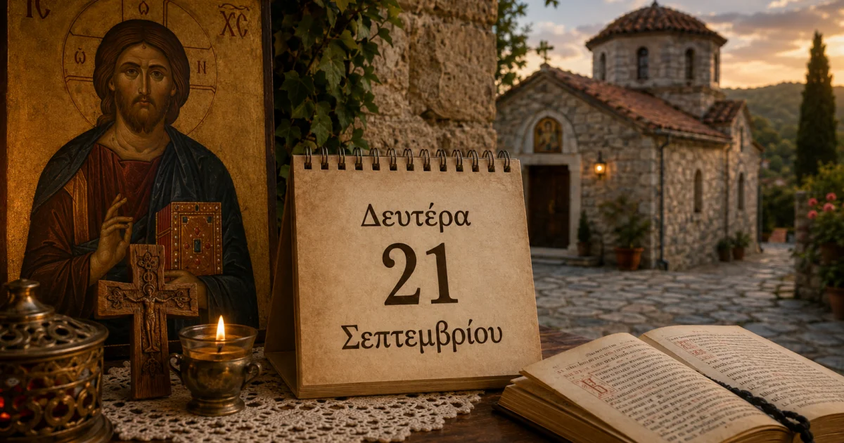 Ποιοι γιορτάζουν σήμερα 21 Σεπτεμβρίου | Αθλητικά στο LivePress.gr
