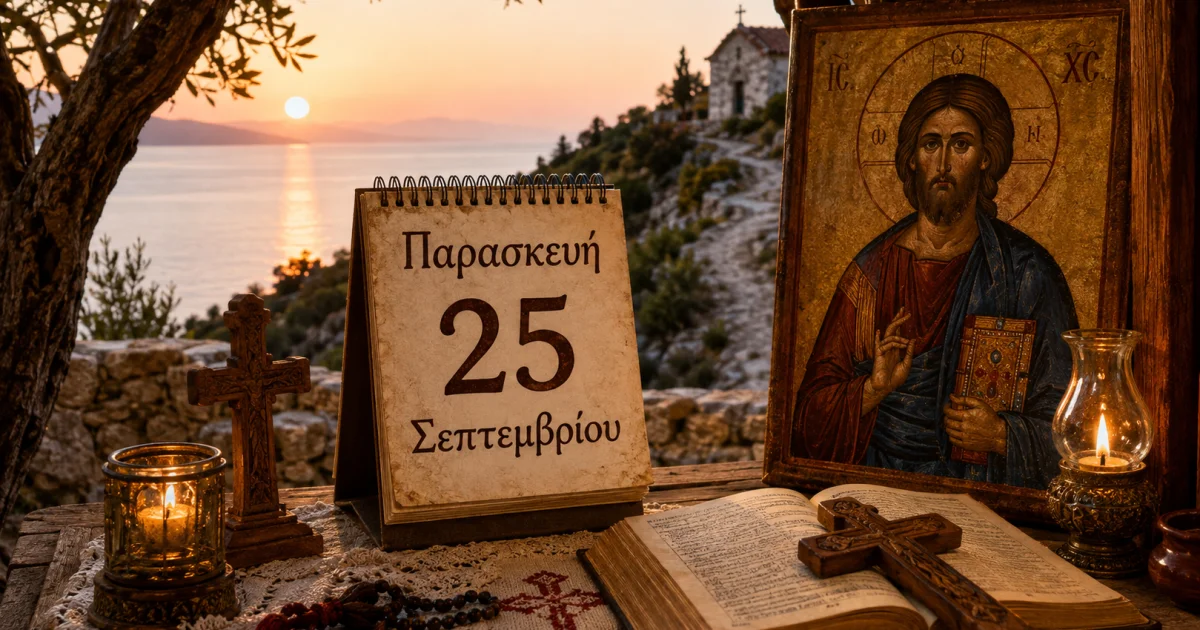 Ποιοι γιορτάζουν σήμερα 25 Σεπτεμβρίου | Αθλητικά στο LivePress.gr