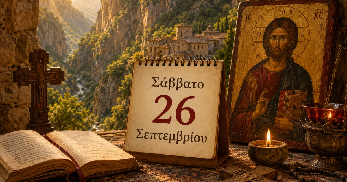 Ποιοι γιορτάζουν σήμερα 26 Σεπτεμβρίου | Αθλητικά στο PlusTV.gr