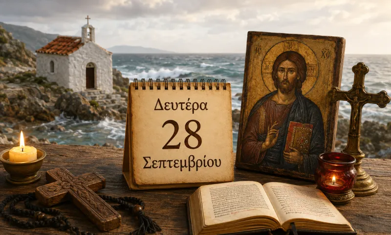 Ποιοι γιορτάζουν σήμερα – Δευτέρα 28 Σεπτεμβρίου