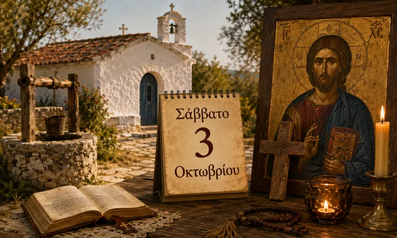 Ποιοι γιορτάζουν σήμερα – Πέμπτη 1 Οκτωβρίου