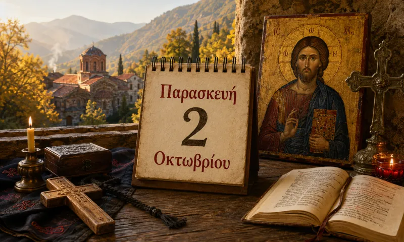 Ποιοι γιορτάζουν σήμερα – Σάββατο 3 Οκτωβρίου