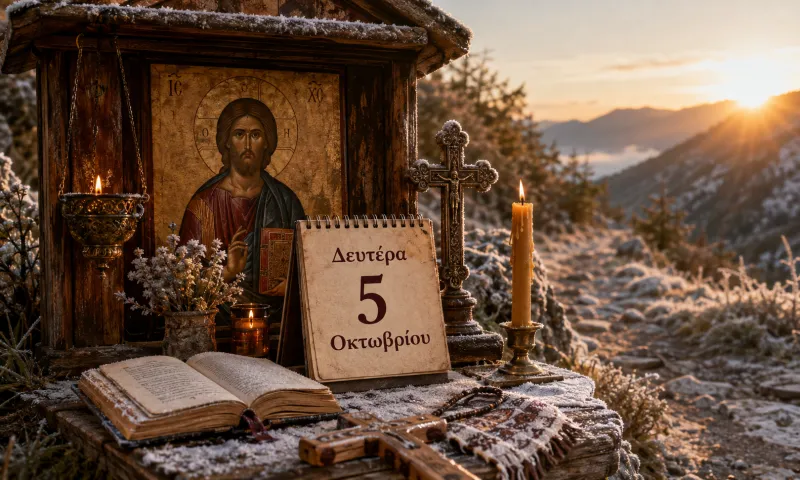 Ποιοι γιορτάζουν σήμερα – Δευτέρα 5 Οκτωβρίου
