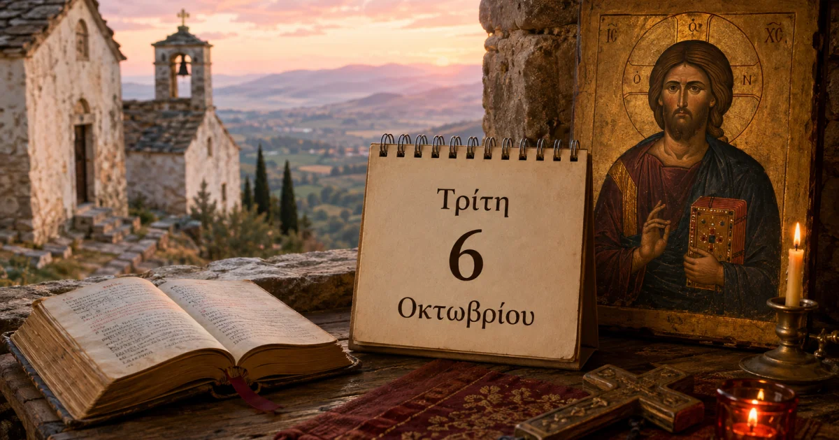 Ποιοι γιορτάζουν σήμερα 6 Οκτωβρίου | Αθλητικά στο LivePress.gr