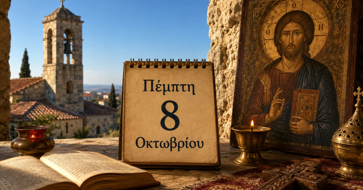 Ποιοι γιορτάζουν σήμερα 8 Οκτωβρίου | Αθλητικά στο LivePress.gr