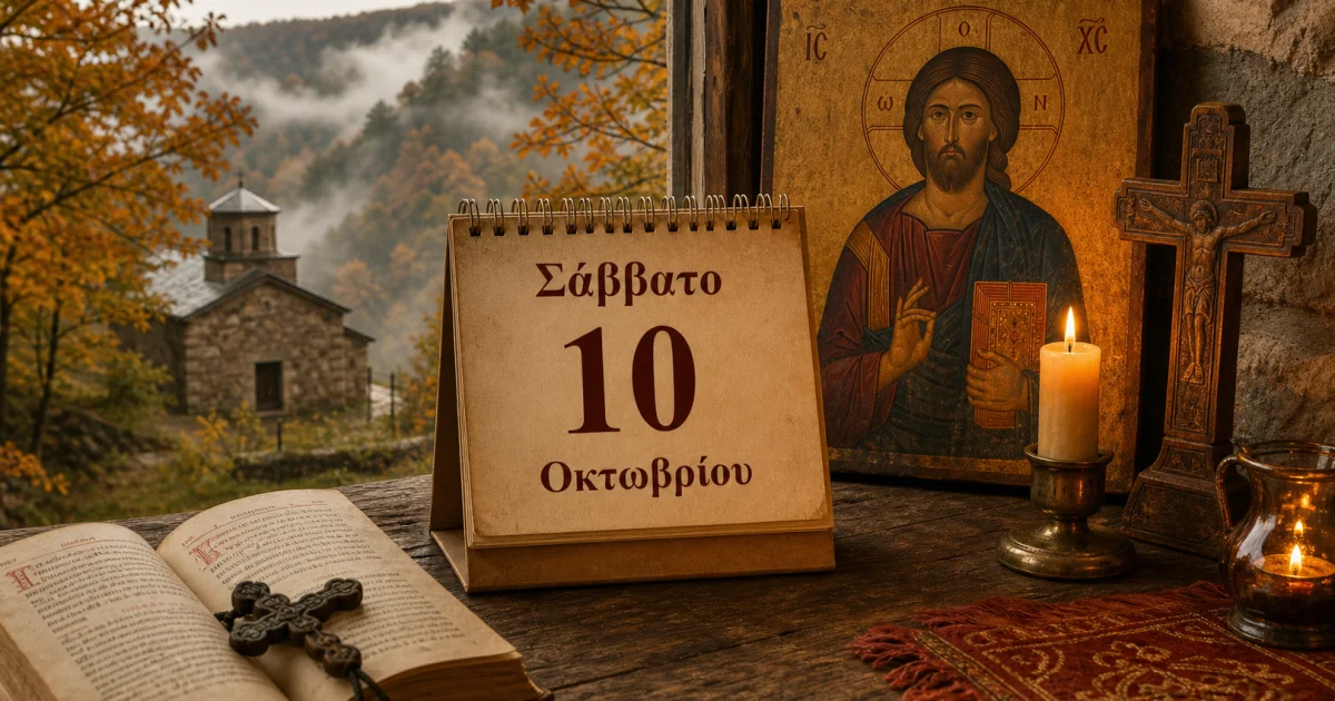 Ποιοι γιορτάζουν σήμερα 10 Οκτωβρίου | Αθλητικά στο LivePress.gr