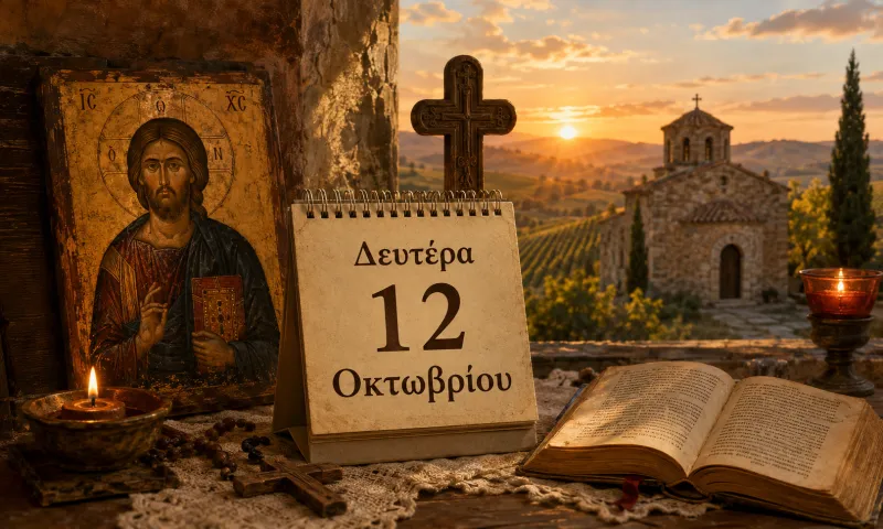 Ποιοι γιορτάζουν σήμερα – Δευτέρα 12 Οκτωβρίου