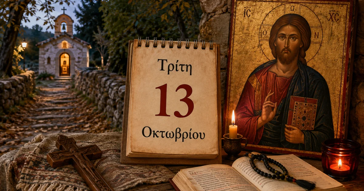 Ποιοι γιορτάζουν σήμερα 13 Οκτωβρίου | Αθλητικά στο LivePress.gr