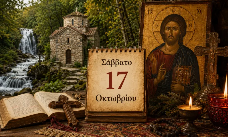 Ποιοι γιορτάζουν σήμερα – Τετάρτη 14 Οκτωβρίου