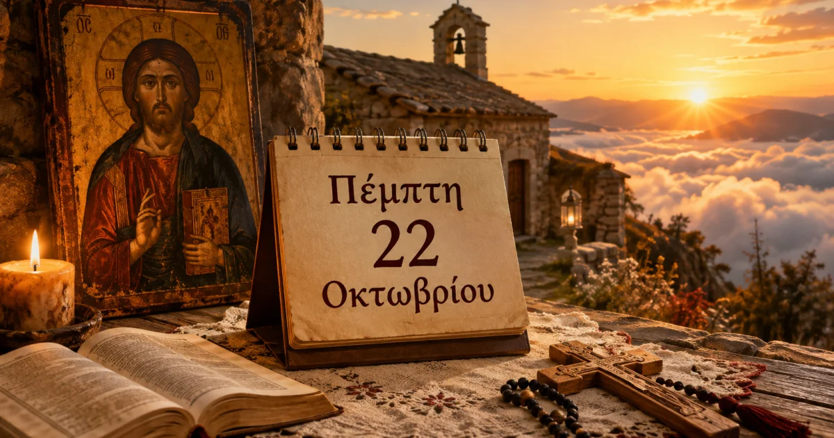 Ποιοι γιορτάζουν σήμερα 22 Οκτωβρίου | Αθλητικά στο LivePress.gr