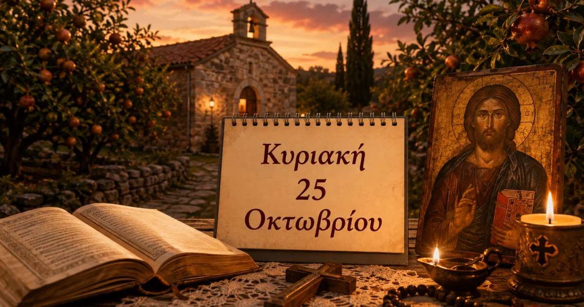 Ποιοι γιορτάζουν σήμερα 25 Οκτωβρίου | Αθλητικά στο LivePress.gr
