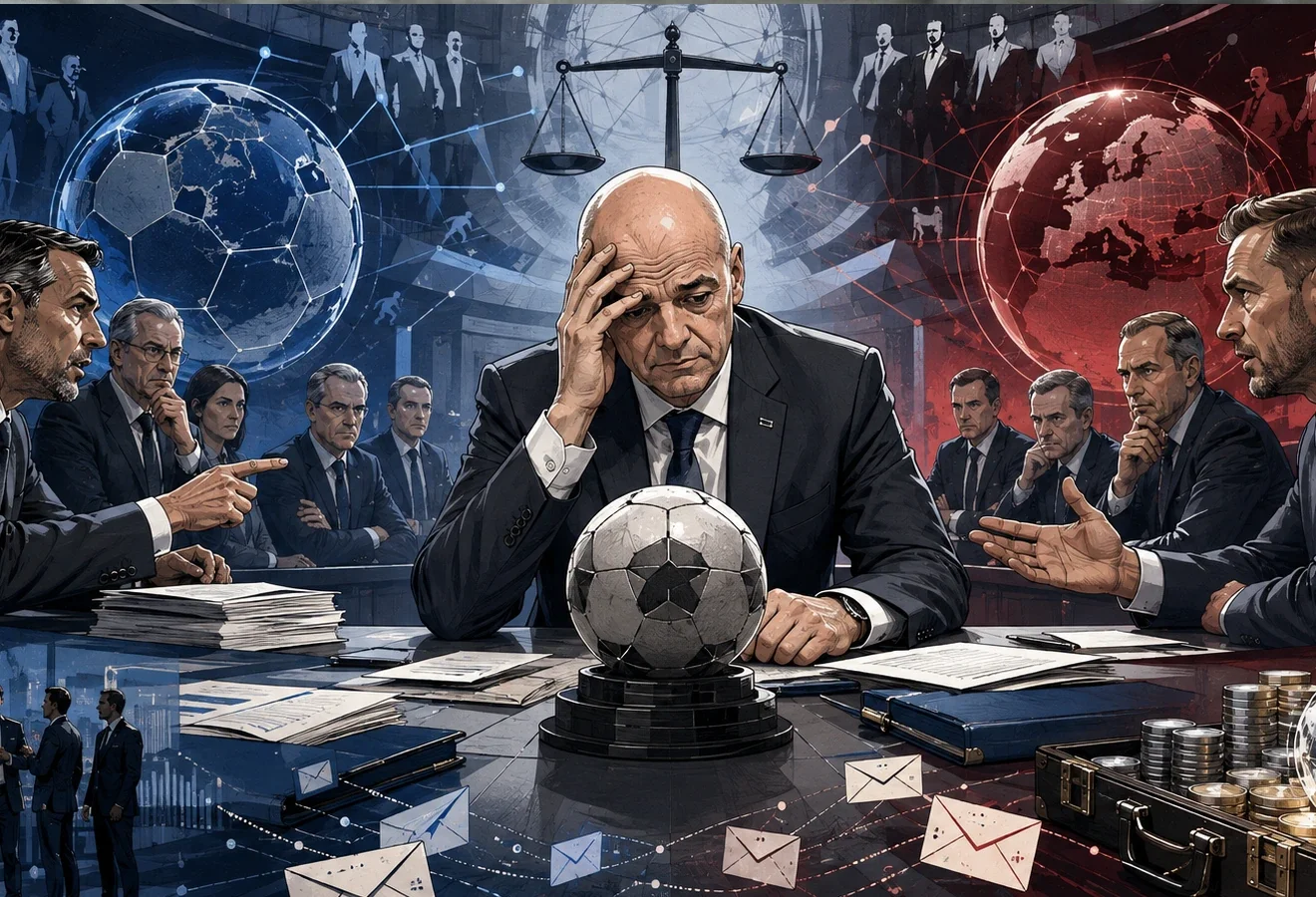 FIFA, UEFA και Τζιάνι Ινφαντίνο