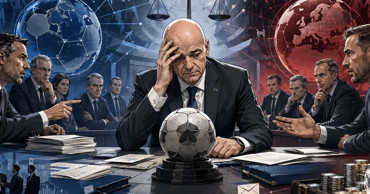 FIFA–UEFA: Ο πόλεμος πίσω από την κόντρα Ινφαντίνο | Αθλητικά στο PlusTV.gr