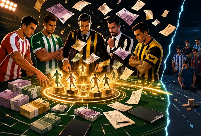 Super League δύο ταχυτήτων: Πόσα ξόδεψαν οι Big-5 και πόσα οι υπολοιποι;