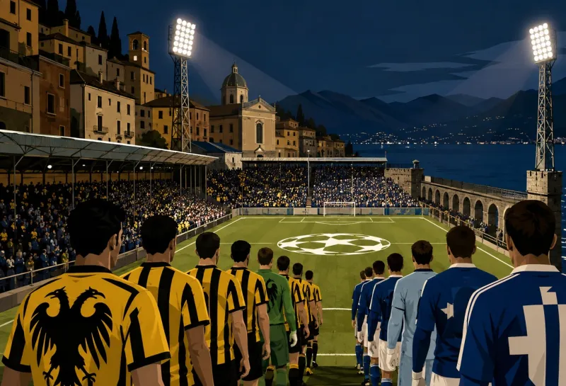 ΑΕΚ: Champions League σε γήπεδο του 1927 δίπλα στη λίμνη Κόμο