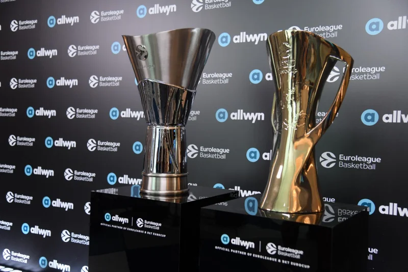 Τα τρόπαια της EuroLeague και του BKT EuroCup