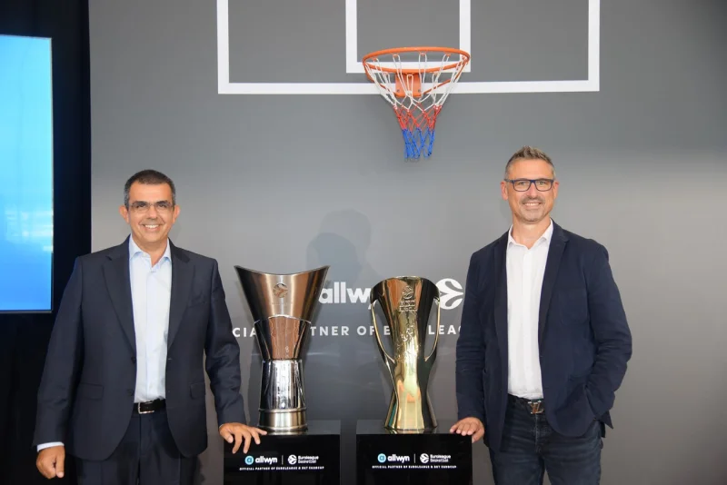 Φώτης Ζησιμόπουλος, Chief Sales & Marketing Allwyn Stores Officer της Allwyn Hellas και Lukas Antos, Chief Customer Officer της Allwyn Hellas