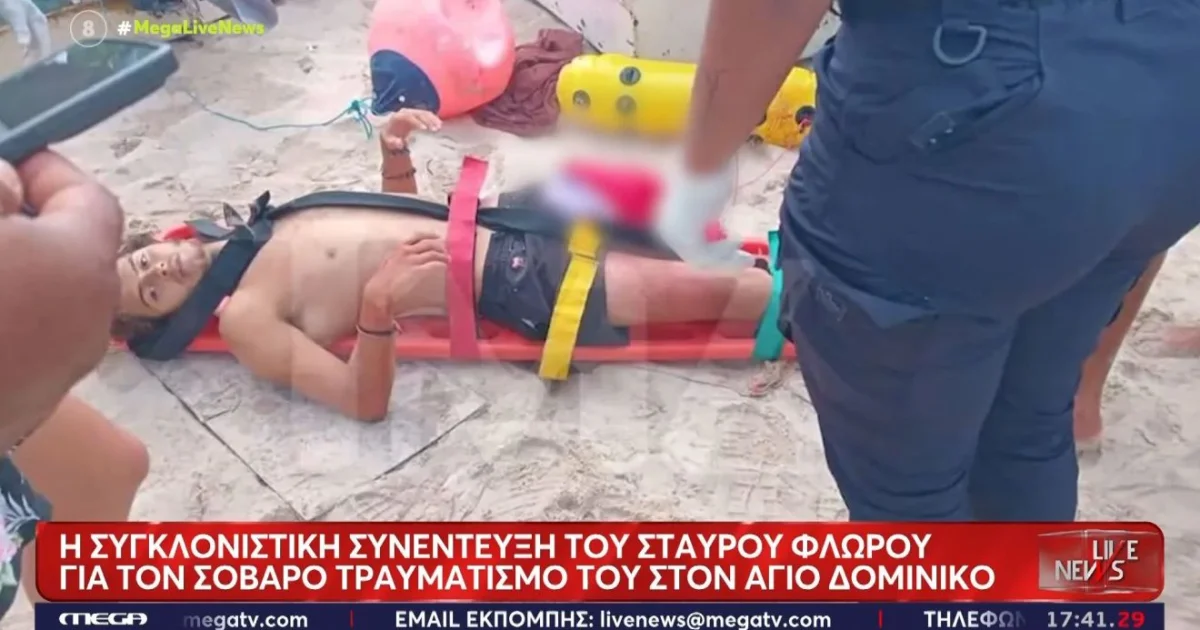 Survivor: Φωτογραφία του Σταύρου Φλώρου μετά το ατύχημα | Αθλητικά στο PlusTV.gr