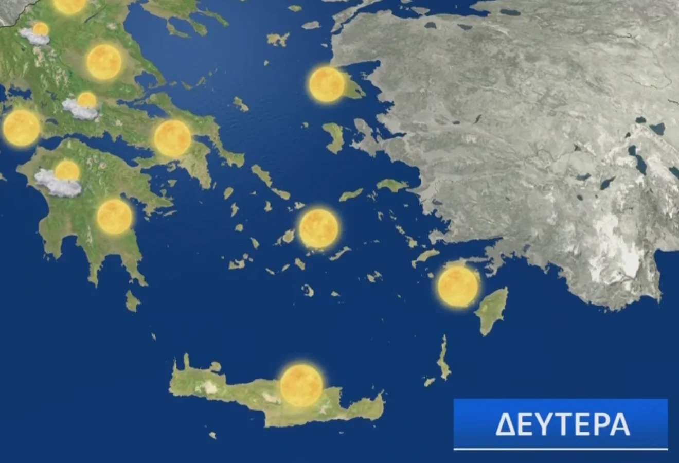 Η αλλαγή του καιρού με πτώση θερμοκρασίας και βροχές