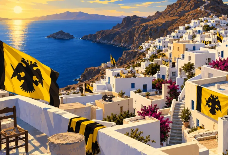 Είναι η Ανάφη το πιο ΑΕΚτζίδικο νησί της Ελλάδας;