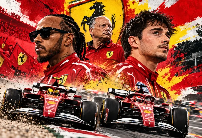 Ferrari: Hamilton και Leclerc μπήκαν σε μάχη εξουσίας