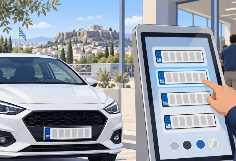 Θες συγκεκριμένο αριθμό στην πινακίδα; Θα μπορείς να τον διαλέγεις αλλά θα πληρώνεις