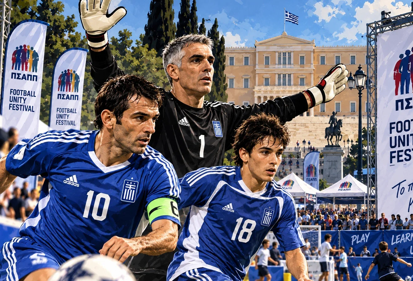 Football Unity Festival με γνωστές μορφές του ελληνικού ποδοσφαίρου