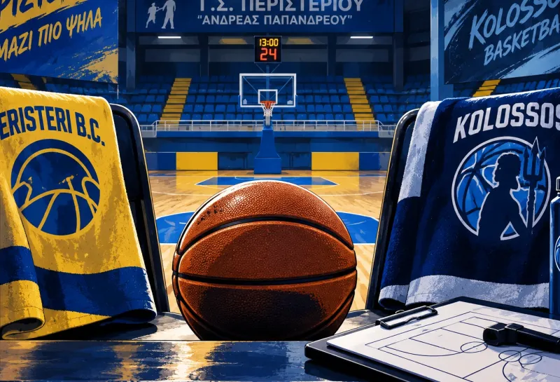 Περιστέρι – Κολοσσός: Κλειστές πόρτες, ανοιχτές θέσεις στην πεντάδα
