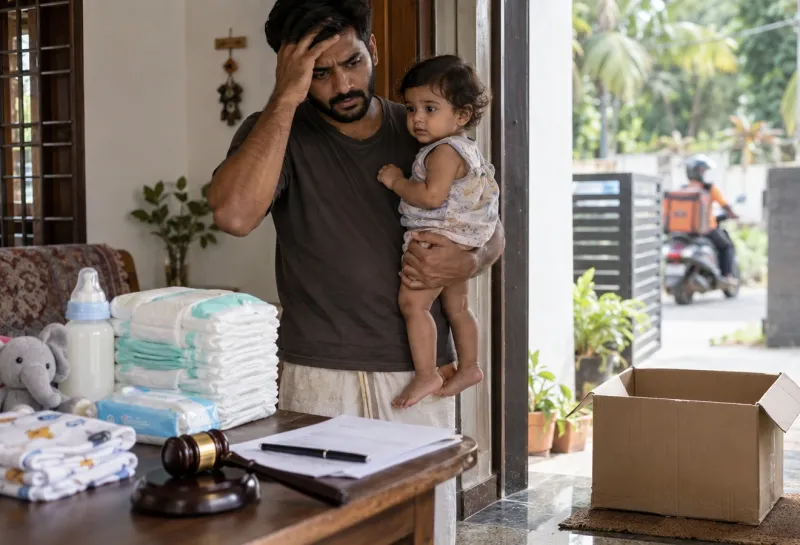 Δεν παρέδωσαν πάνες για το μωρό του και η courier πλήρωσε αποζημίωση