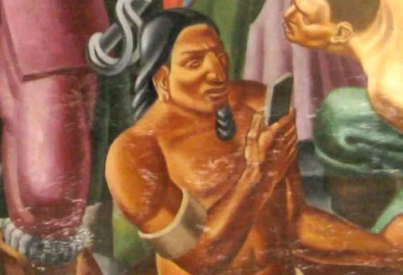 Smartphone σε πίνακα του 1937;