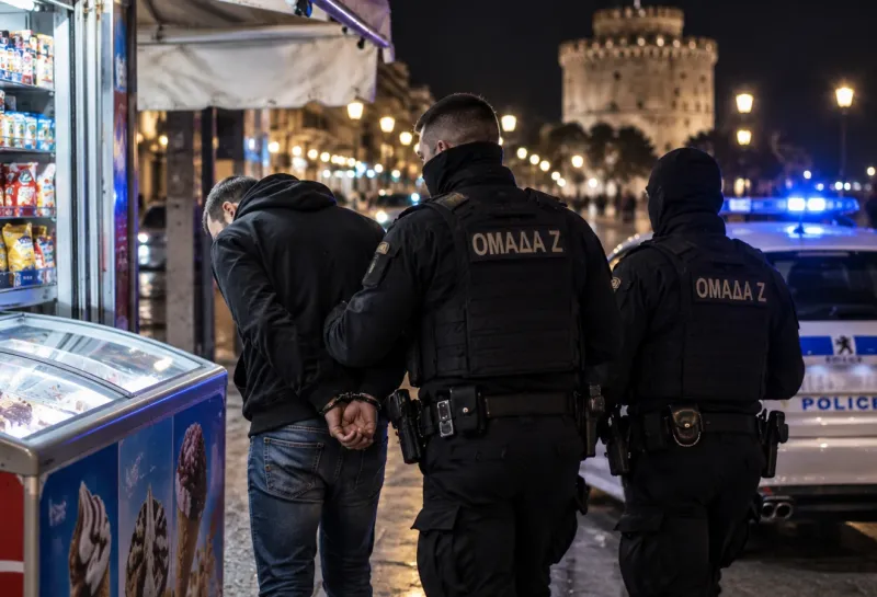 Θεσσαλονίκη: Πήγε ξανά για το ψυγείο περιπτέρου. Είχε κλέψει παγωτά αξίας 600 ευρώ