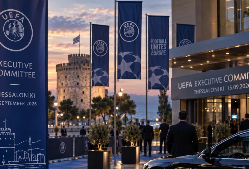 UEFA: Η Θεσσαλονίκη γίνεται για μία μέρα το κέντρο του ευρωπαϊκού ποδοσφαίρου