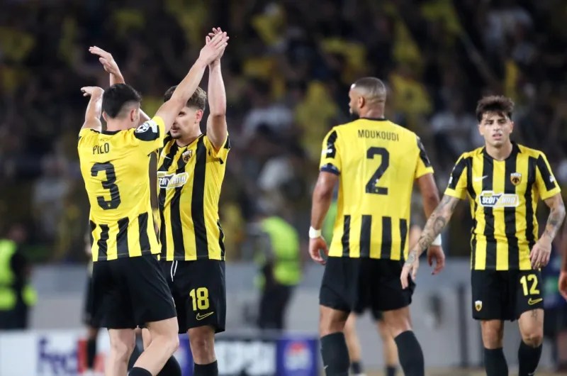 Champions League: Η ΑΕΚ παραμένει ψηλά – Η θέση της στη βαθμολογία