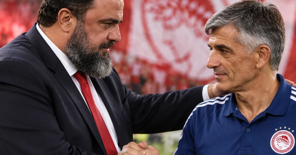 Ολυμπιακός: Η τρίωρη συνάντηση Μαρινάκη – Μεντιλίμπαρ | Αθλητικά στο PlusTV.gr