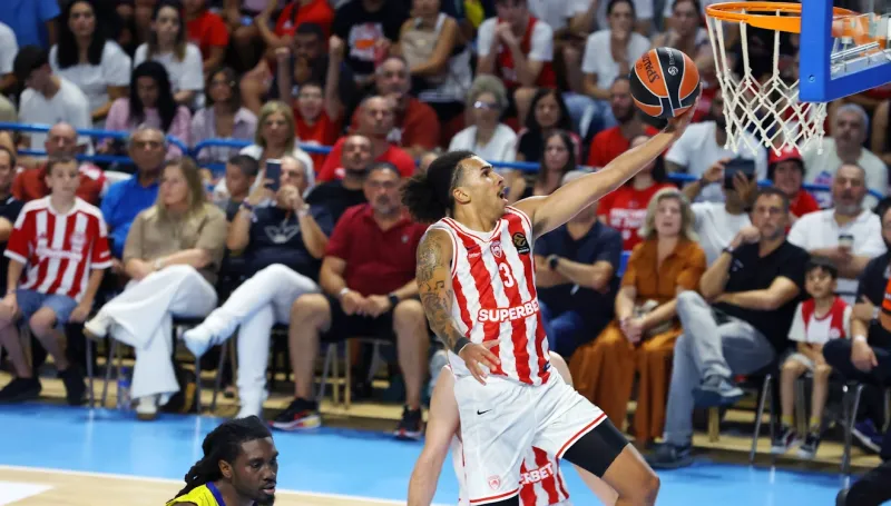 Ολυμπιακός – Μακάμπι 77-72: Θρίλερ μέχρι το τέλος στην Κύπρο