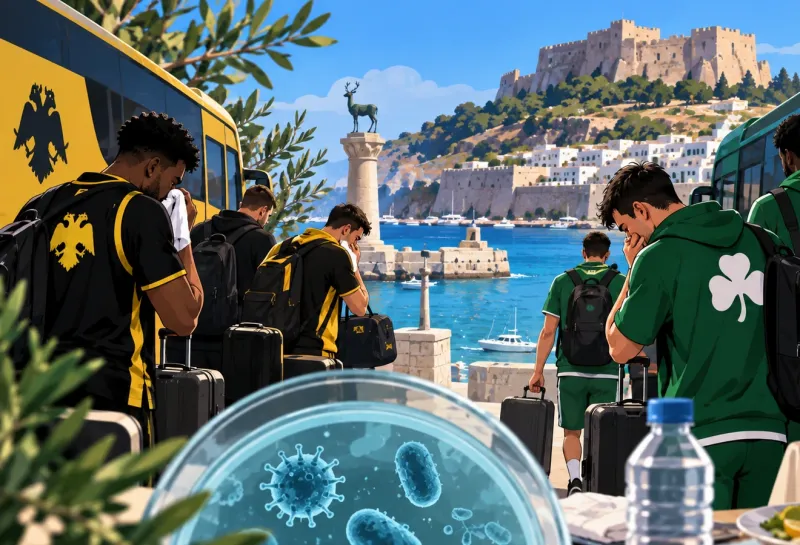 Παναθηναϊκός και ΑΕΚ γύρισαν από τη Ρόδο με τα ίδια συμπτώματα και τώρα όλοι ψάχνουν τι συνέβη