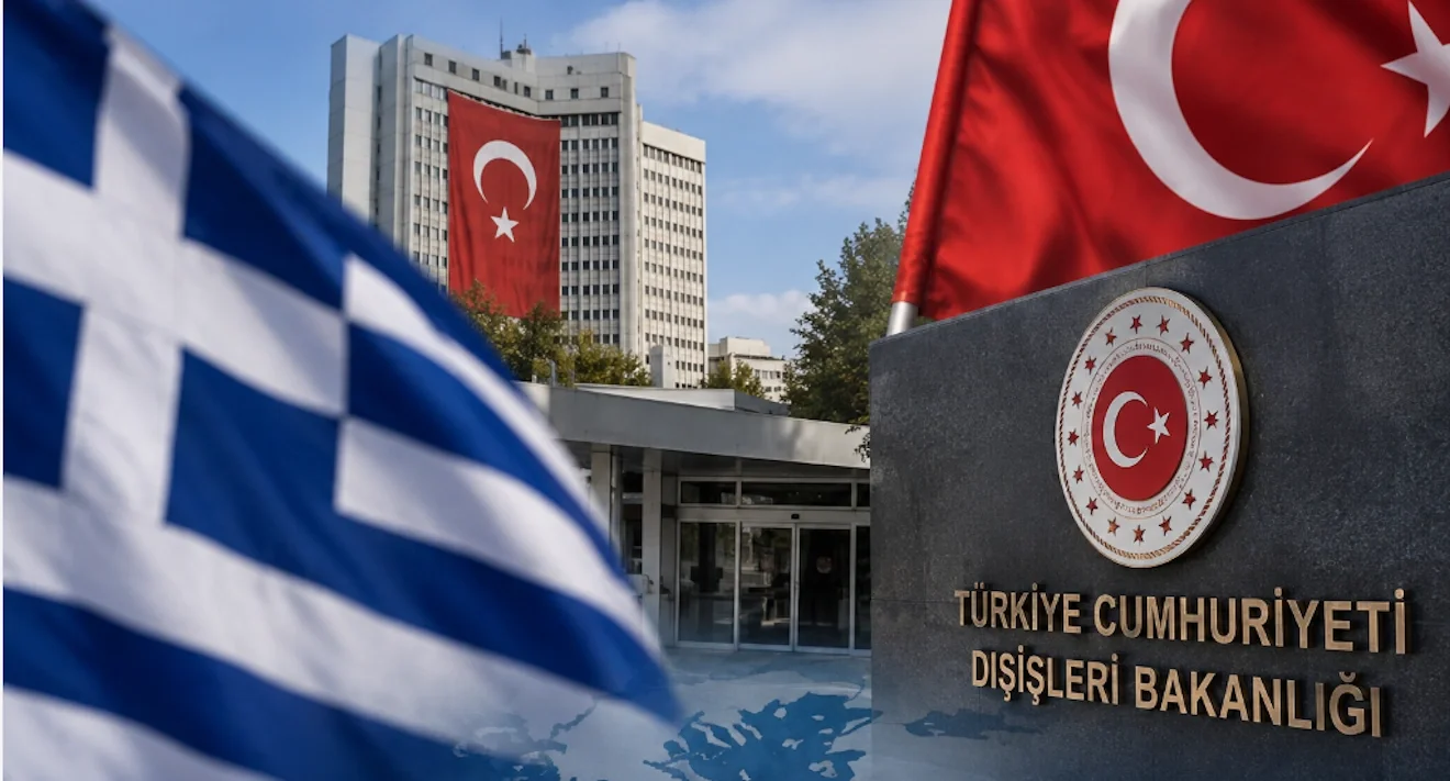 Το υπουργείο εξωτερικών της Τουρκίας σε εικαστικό